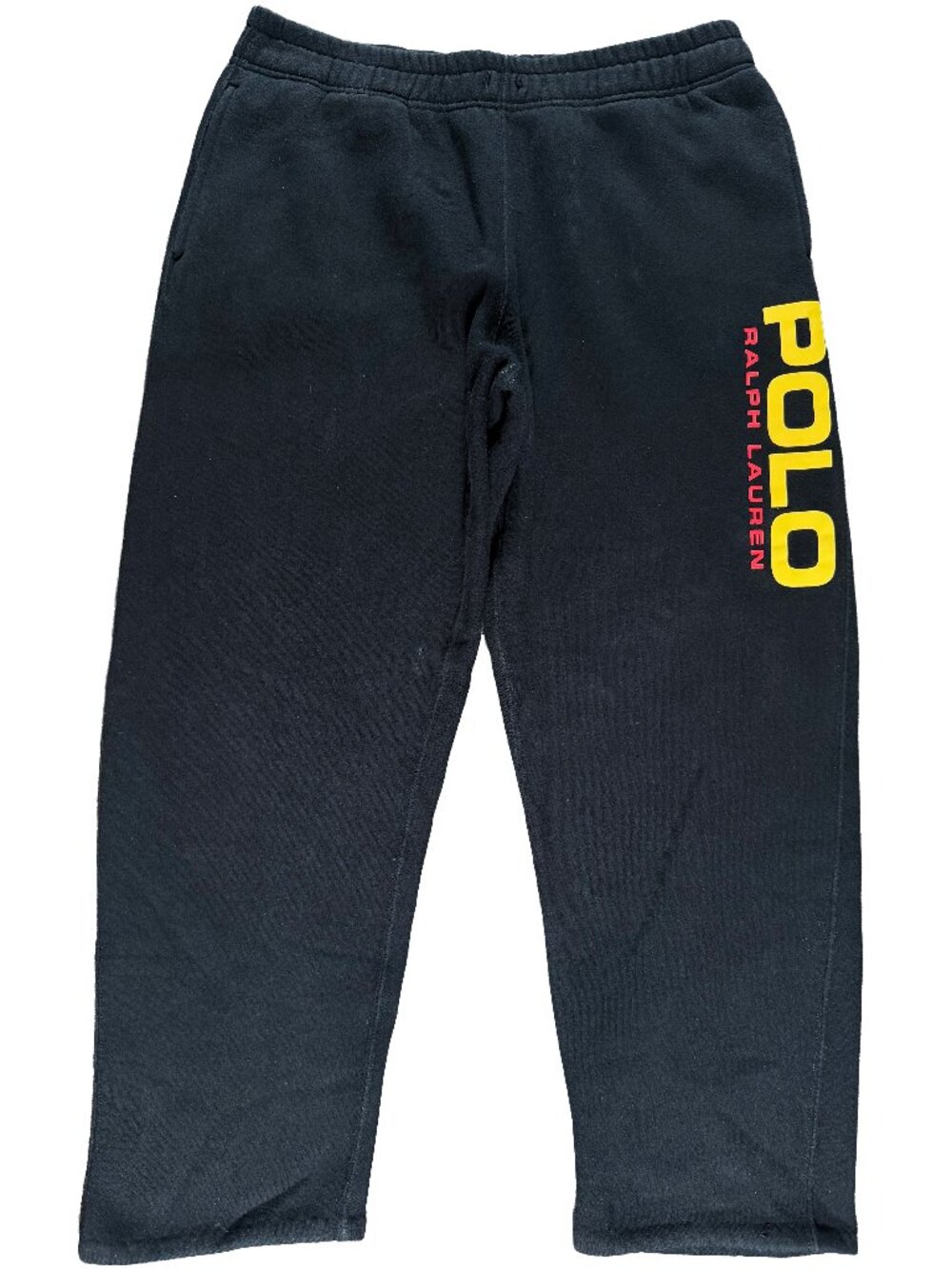 Polo Ralph Lauren Large Logo Print Cropped Sweatpants women's size Large